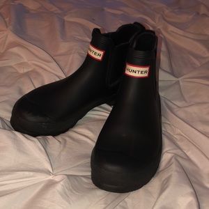 Hunter Original Chelsea Boot in Black